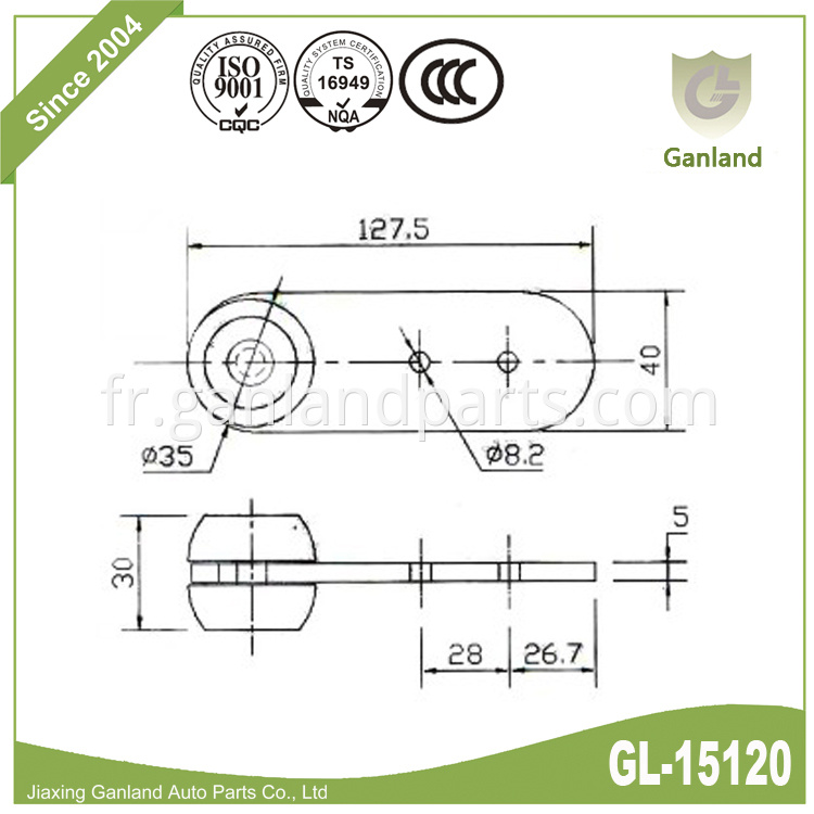 Curtain Rollers gl-15120